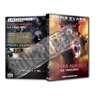 Kaptan Amerika İlk Yenilmez - Captain America The First Avenger 2011 Türkçe Dvd Cover Tasarımı